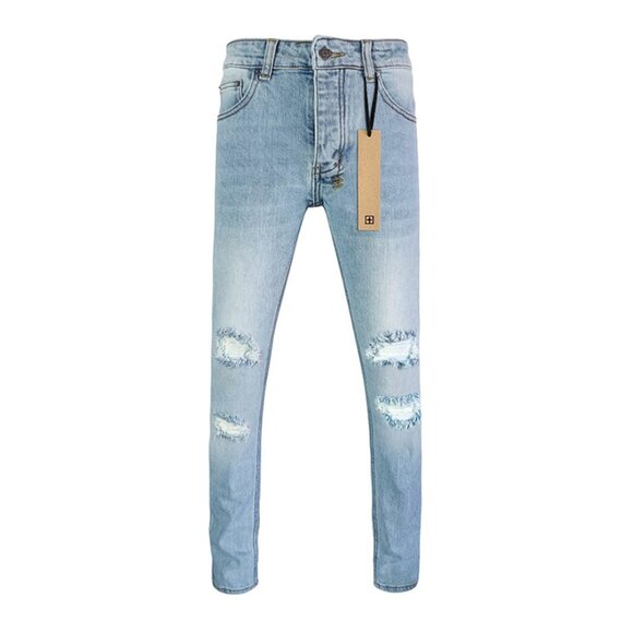 Ksubi Light Blue Ripped Skinny Jeans